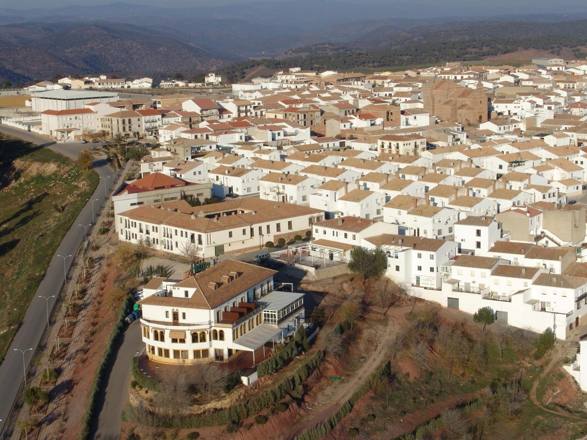 Hotel Restaurante Banos Baños de la Encina Kültér fotó